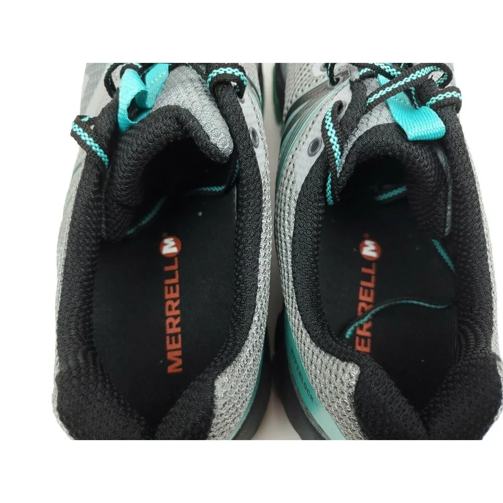 Merrell MQM Flex Women's Monument Hiking Shoe J05514 Size 5.5 Green Gray
